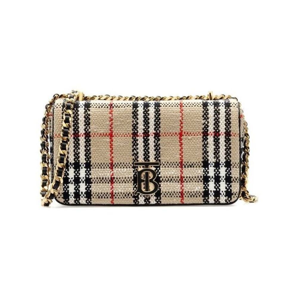 Small Roller Bag Vintage Check Boucle